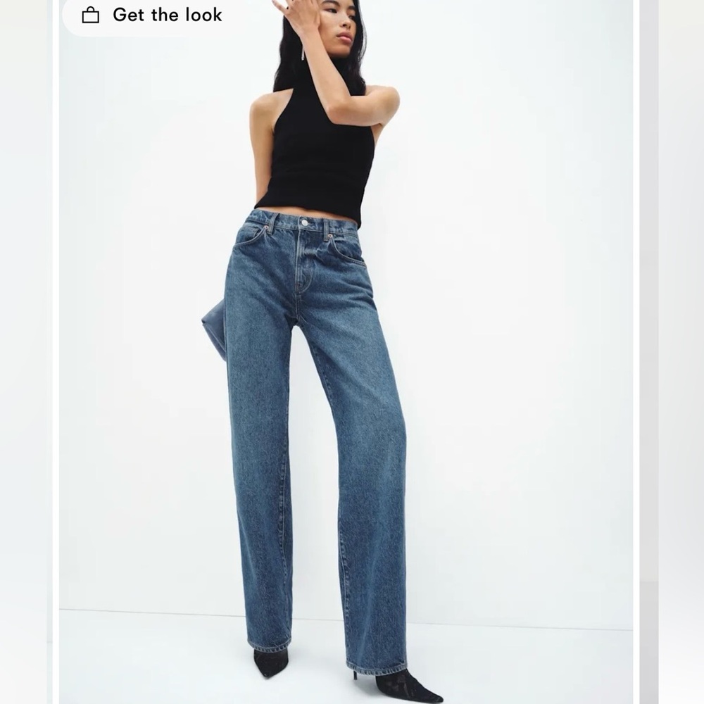 Reformation val 90’s mid rise straight Jeans size 28 nwot